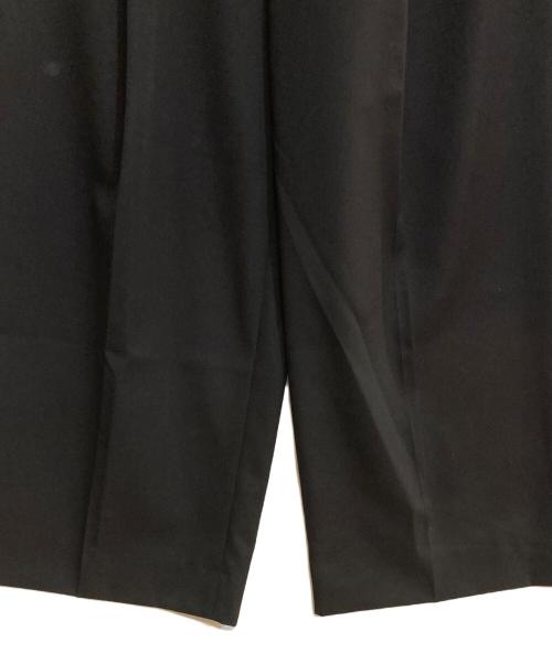 stein（シュタイン）stein (シュタイン) EXTRA WIDE TROUSERS/エクストラワイドトラウザーズ ブラック サイズ:S 未使用品の古着・服飾アイテム