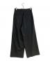 stein (シュタイン) EXTRA WIDE TROUSERS/エクストラワイドトラウザーズ ブラック サイズ:S 未使用品：30000円