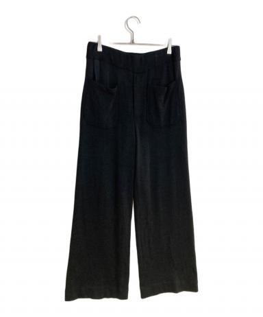 中古・古着通販】SUNSEA (サンシー) SUPER RELAX PANTS ブラック
