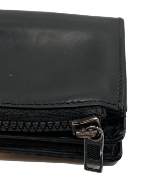 Maison Margiela（メゾンマルジェラ）Maison Margiela (メゾンマルジェラ) 2つ折り財布 ブラックの古着・服飾アイテム