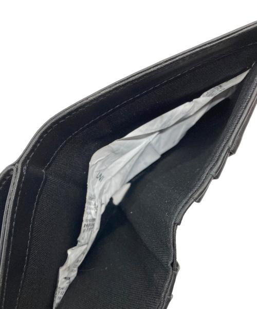 Maison Margiela（メゾンマルジェラ）Maison Margiela (メゾンマルジェラ) 2つ折り財布 ブラックの古着・服飾アイテム