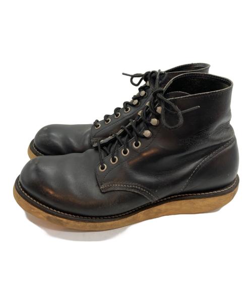 RED WING（レッドウィング）RED WING (レッドウィング) 6-inch Classic Round/6インチ ラウンドトゥ ブラック サイズ:26.5の古着・服飾アイテム