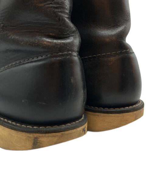 RED WING（レッドウィング）RED WING (レッドウィング) 6-inch Classic Round/6インチ ラウンドトゥ ブラック サイズ:26.5の古着・服飾アイテム