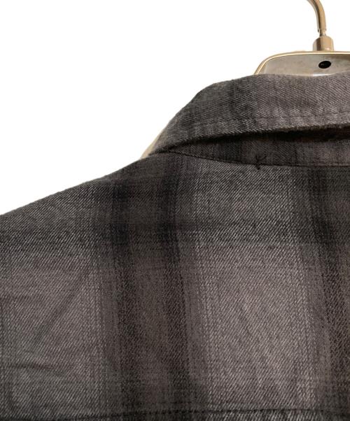 AP STUDIO（エーピーストゥディオ）AP STUDIO (エーピーストゥディオ) クロップドチェックシャツ ブラック サイズ:不明の古着・服飾アイテム