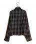 AP STUDIO (エーピーストゥディオ) クロップドチェックシャツ ブラック サイズ:不明：11000円