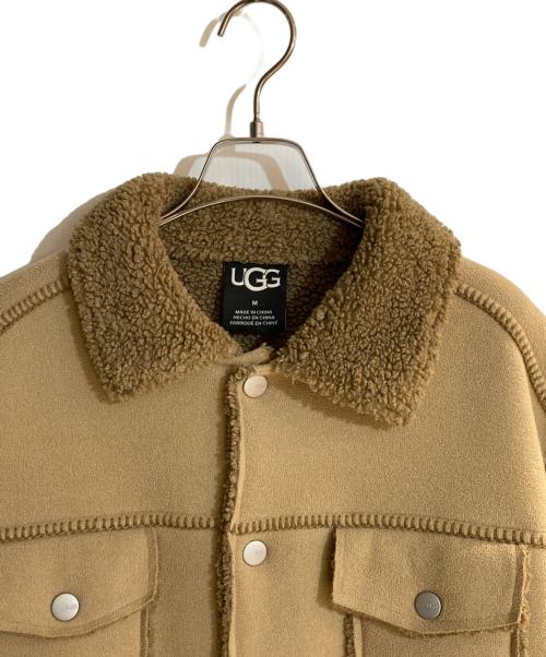 UGG（アグ）UGG (アグ) Janson UGGfluff Jacket II ベージュ サイズ:Mの古着・服飾アイテム
