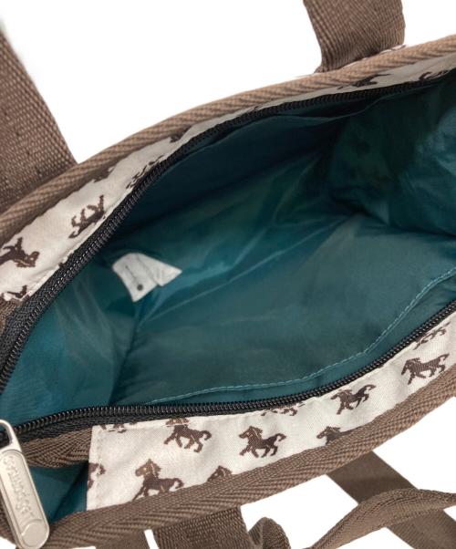 LeSportsac（レスポートサック）LeSportsac (レスポートサック) 2WAYバッグ ベージュの古着・服飾アイテム