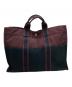 HERMES（エルメス）の古着「トートバッグ」｜ブラック×ボルドー