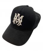 AMIRIアミリ）の古着「ロゴトラッカーキャップ」｜ブラック