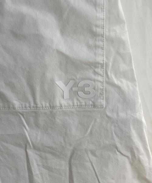 Y-3（ワイスリー）Y-3 (ワイスリー) CLASSIC CHEST LOGO BUTTON DOWN SHIRT ベージュ サイズ:Sの古着・服飾アイテム