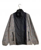 lucien pellat-finetルシアン・ペラフィネ）の古着「スカル刺繍ジップアップジャケット」｜ブラック