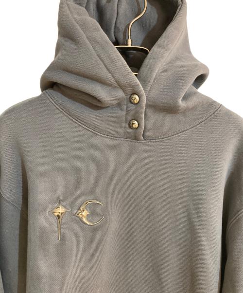 THUG CLUB（サグ クラブ）THUG CLUB (サグ クラブ) Armor Hoodie/アーマーフーディー グレー サイズ:2の古着・服飾アイテム