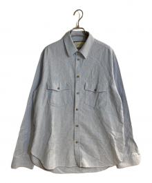 GUCCI（グッチ）の古着「カッターシャツ」｜スカイブルー