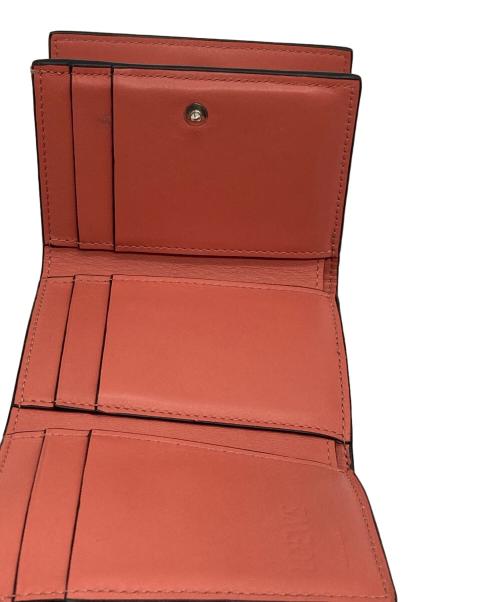LOEWE（ロエベ）LOEWE (ロエベ) トライフォールドウォレット ベージュの古着・服飾アイテム