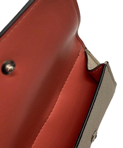 LOEWE（ロエベ）LOEWE (ロエベ) トライフォールドウォレット ベージュの古着・服飾アイテム