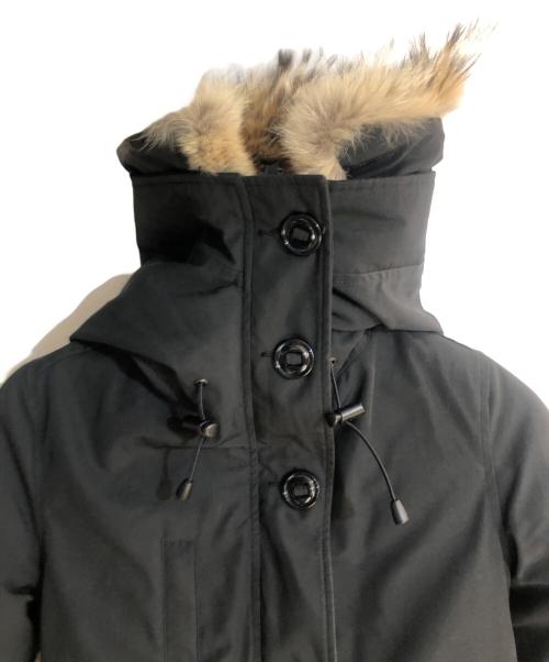 CANADA GOOSE（カナダグース）CANADA GOOSE (カナダグース) CHARLOTTE PARKA ブラック サイズ:XSの古着・服飾アイテム