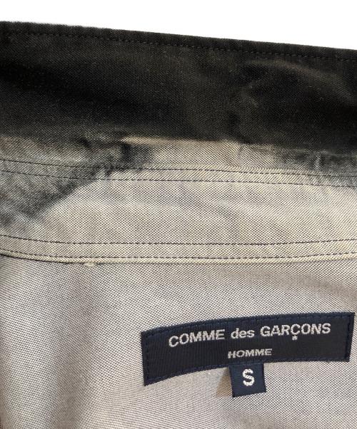 COMME des GARCONS HOMME（コムデギャルソン オム）COMME des GARCONS HOMME (コムデギャルソン オム) グラデーション染加工半袖シャツ ブラック サイズ:Sの古着・服飾アイテム