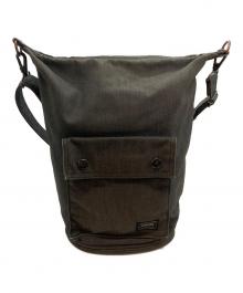 PORTER（ポーター）の古着「SMOKY  2WAY SHOULDER BAG」｜ブラック