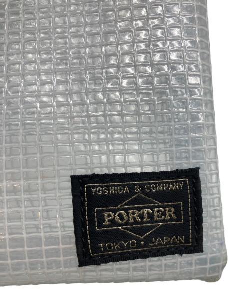 PORTER（ポーター）PORTER (ポーター) DIGAWEL (ディガウェル) PVC POUCH(L) ホワイトの古着・服飾アイテム