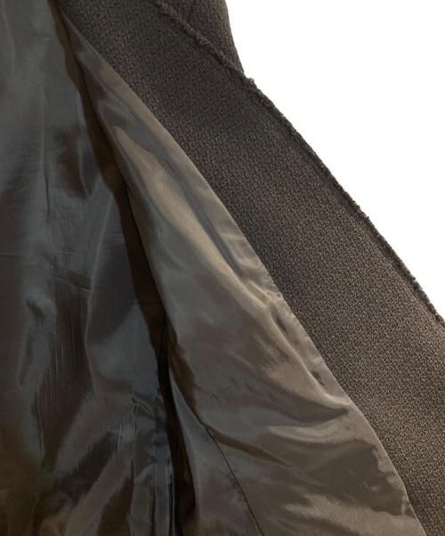 BALLSEY（ボールジィ）BALLSEY (ボールジィ) グラニーツイード Vカラージャケット ブラック サイズ:36の古着・服飾アイテム