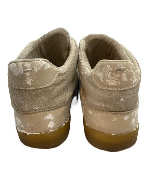 Maison Martin Margiela (22)（メゾンマルタンマルジェラ22）Maison Martin Margiela (22) (メゾンマルタンマルジェラ22) ペンキ加工ハイカットジャーマントレーナー ホワイト サイズ:43の古着・服飾アイテム