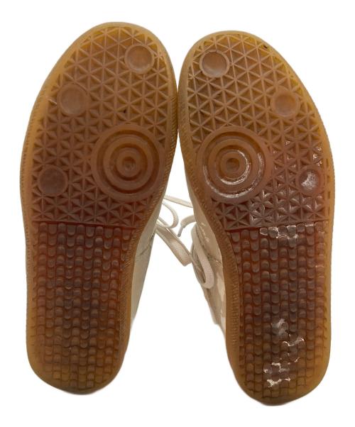 Maison Martin Margiela (22)（メゾンマルタンマルジェラ22）Maison Martin Margiela (22) (メゾンマルタンマルジェラ22) ペンキ加工ハイカットジャーマントレーナー ホワイト サイズ:43の古着・服飾アイテム