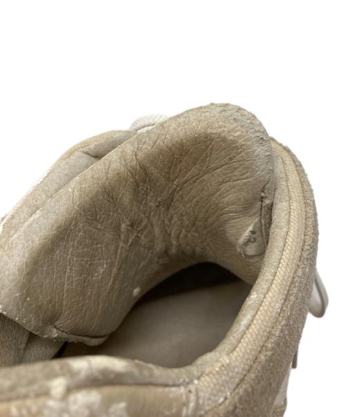 Maison Martin Margiela (22)（メゾンマルタンマルジェラ22）Maison Martin Margiela (22) (メゾンマルタンマルジェラ22) ペンキ加工ハイカットジャーマントレーナー ホワイト サイズ:43の古着・服飾アイテム