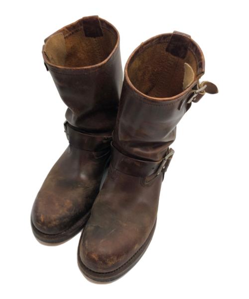 RED WING（レッドウィング）RED WING (レッドウィング) エンジニアブーツ ブラウン サイズ:7 1/2の古着・服飾アイテム