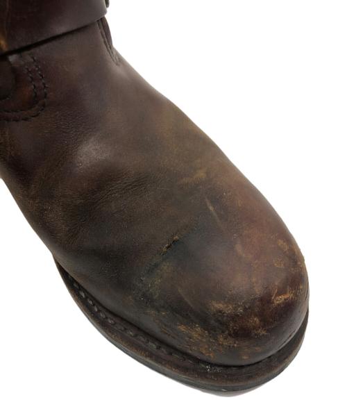 RED WING（レッドウィング）RED WING (レッドウィング) エンジニアブーツ ブラウン サイズ:7 1/2の古着・服飾アイテム