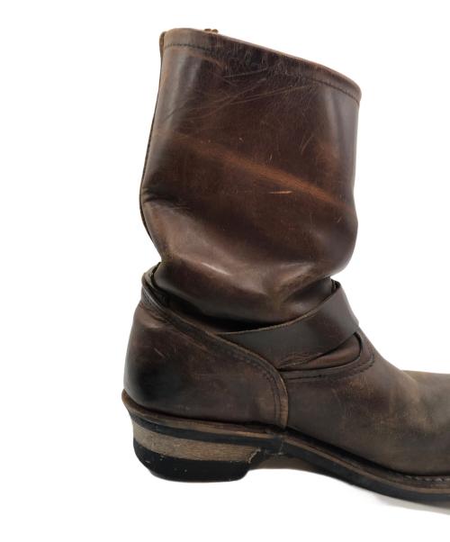 RED WING（レッドウィング）RED WING (レッドウィング) エンジニアブーツ ブラウン サイズ:7 1/2の古着・服飾アイテム