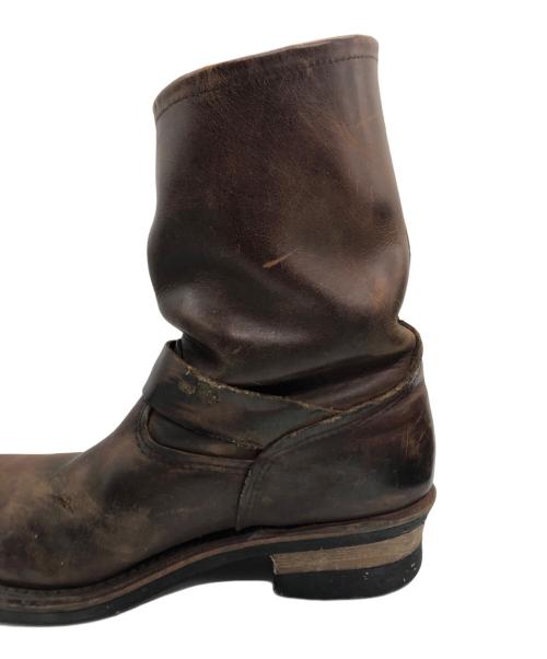 RED WING（レッドウィング）RED WING (レッドウィング) エンジニアブーツ ブラウン サイズ:7 1/2の古着・服飾アイテム