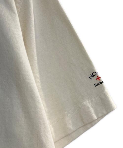 Noah（ノア）Noah (ノア) Barbour (バブアー) Archive Swan tee（アーカイブスワンＴシャツ） ホワイト サイズ:Ｌの古着・服飾アイテム