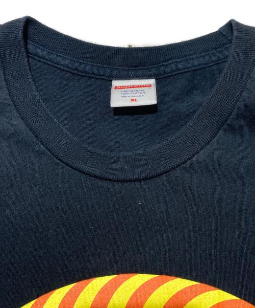SUPREME（シュプリーム）SUPREME (シュプリーム) Spitfire Classic Swirl Tee ブラック サイズ:XLの古着・服飾アイテム