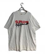SUPREME×YOHJI YAMAMOTOシュプリーム×ヨウジヤマモト）の古着「ロゴカットソー」｜ホワイト