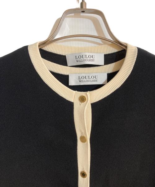 Loulou Willoughby（ルルウィルビー）Loulou Willoughby (ルルウィルビー) アンサンブルニット ブラック サイズ:2の古着・服飾アイテム