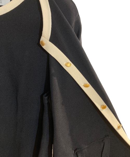 Loulou Willoughby（ルルウィルビー）Loulou Willoughby (ルルウィルビー) アンサンブルニット ブラック サイズ:2の古着・服飾アイテム