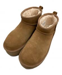 UGG（アグ）の古着「CLASSIC ULTRA MINI PLATFORM/クラシック ウルトラ ミニ プラットフォーム」｜ブラウン