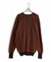 LANVIN (ランバン) オーバーサイズカシミヤVネックニット ブラック サイズ:M：10000円
