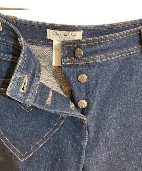 Christian Dior（クリスチャン ディオール）Christian Dior (クリスチャン ディオール) ハートポケットデニムパンツ インディゴ サイズ:40の古着・服飾アイテム