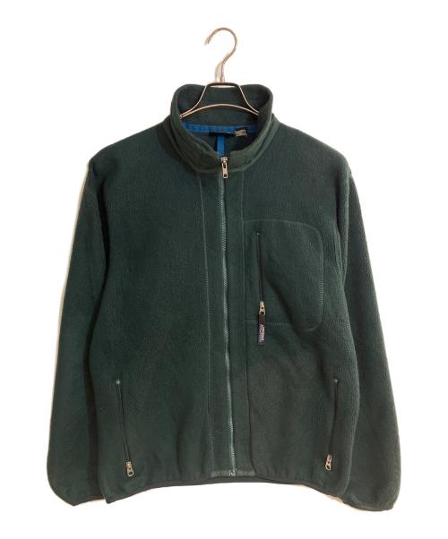Patagonia（パタゴニア）Patagonia (パタゴニア) フルジップ フリースジャケット グリーン サイズ:Ｌの古着・服飾アイテム