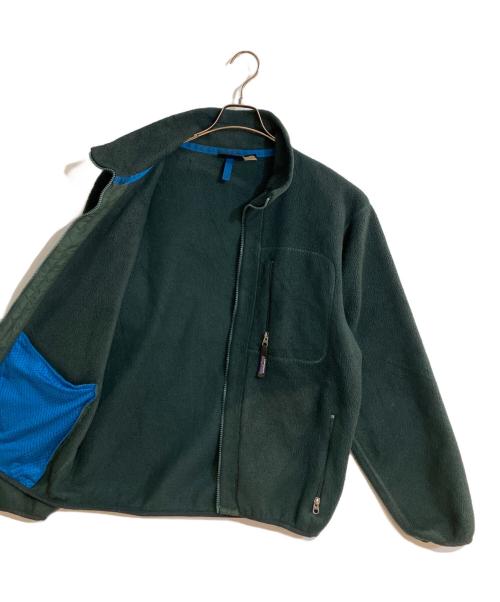Patagonia（パタゴニア）Patagonia (パタゴニア) フルジップ フリースジャケット グリーン サイズ:Ｌの古着・服飾アイテム