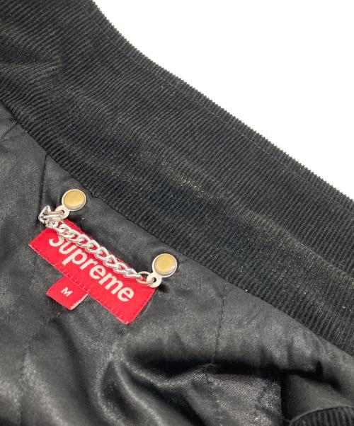 SUPREME（シュプリーム）SUPREME (シュプリーム) Corduroy Club Jacket/コーデュロイクラブジャケット ブラック サイズ:Mの古着・服飾アイテム