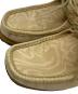 中古・古着 CLARKS (クラークス) Wu Wear Wu Tang Clan (ウーウェアー ウータンクラン) ワラビーシューズ カーキ サイズ:26.5cm：12000円