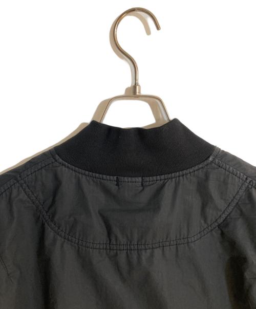 STONE ISLAND SHADOW PROJECT（ストーンアイランド シャドウプロジェクト）STONE ISLAND SHADOW PROJECT (ストーンアイランド シャドウプロジェクト) HD Pelleovo コットン ボンバー ジャケット ブラック サイズ:Mの古着・服飾アイテム