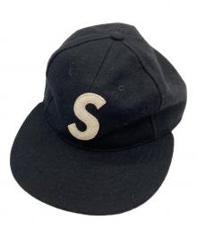 SUPREME（シュプリーム）の古着「Ebbets S Logo Fitted」｜ブラック
