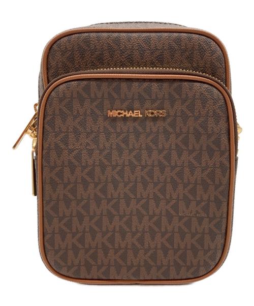 MICHAEL KORS（マイケルコース）MICHAEL KORS (マイケルコース) JET SET TRAVEL ブラウンの古着・服飾アイテム