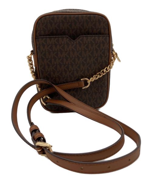 MICHAEL KORS（マイケルコース）MICHAEL KORS (マイケルコース) JET SET TRAVEL ブラウンの古着・服飾アイテム