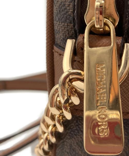 MICHAEL KORS（マイケルコース）MICHAEL KORS (マイケルコース) JET SET TRAVEL ブラウンの古着・服飾アイテム