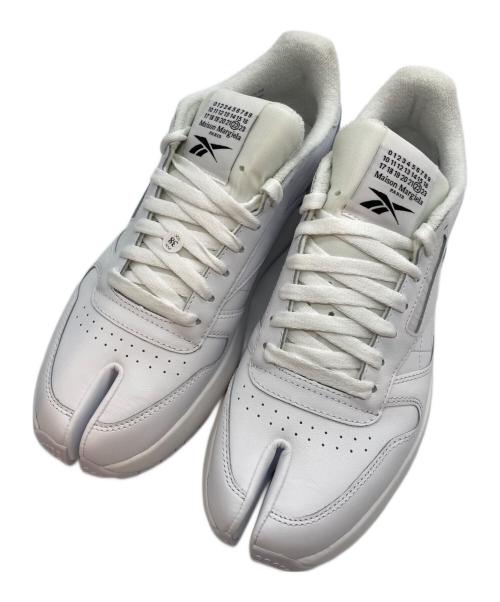REEBOK（リーボック）REEBOK (リーボック) Maison Margiela (メゾンマルジェラ) CLASSIC LEATHER TABI ホワイト サイズ:27.5 未使用品の古着・服飾アイテム