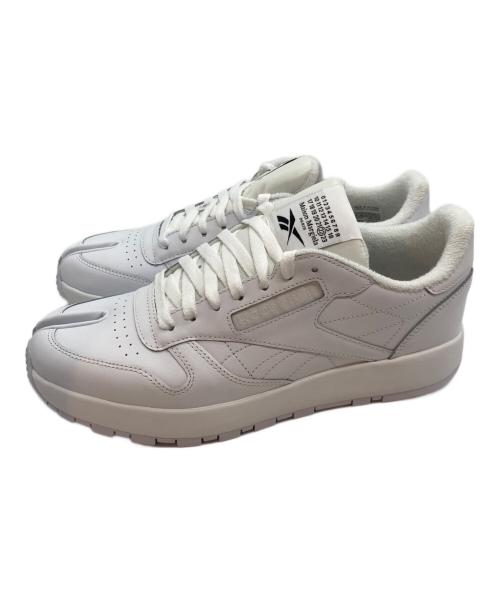 REEBOK（リーボック）REEBOK (リーボック) Maison Margiela (メゾンマルジェラ) CLASSIC LEATHER TABI ホワイト サイズ:27.5 未使用品の古着・服飾アイテム